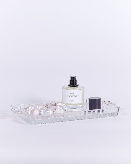 GLASS VANITY TRAY