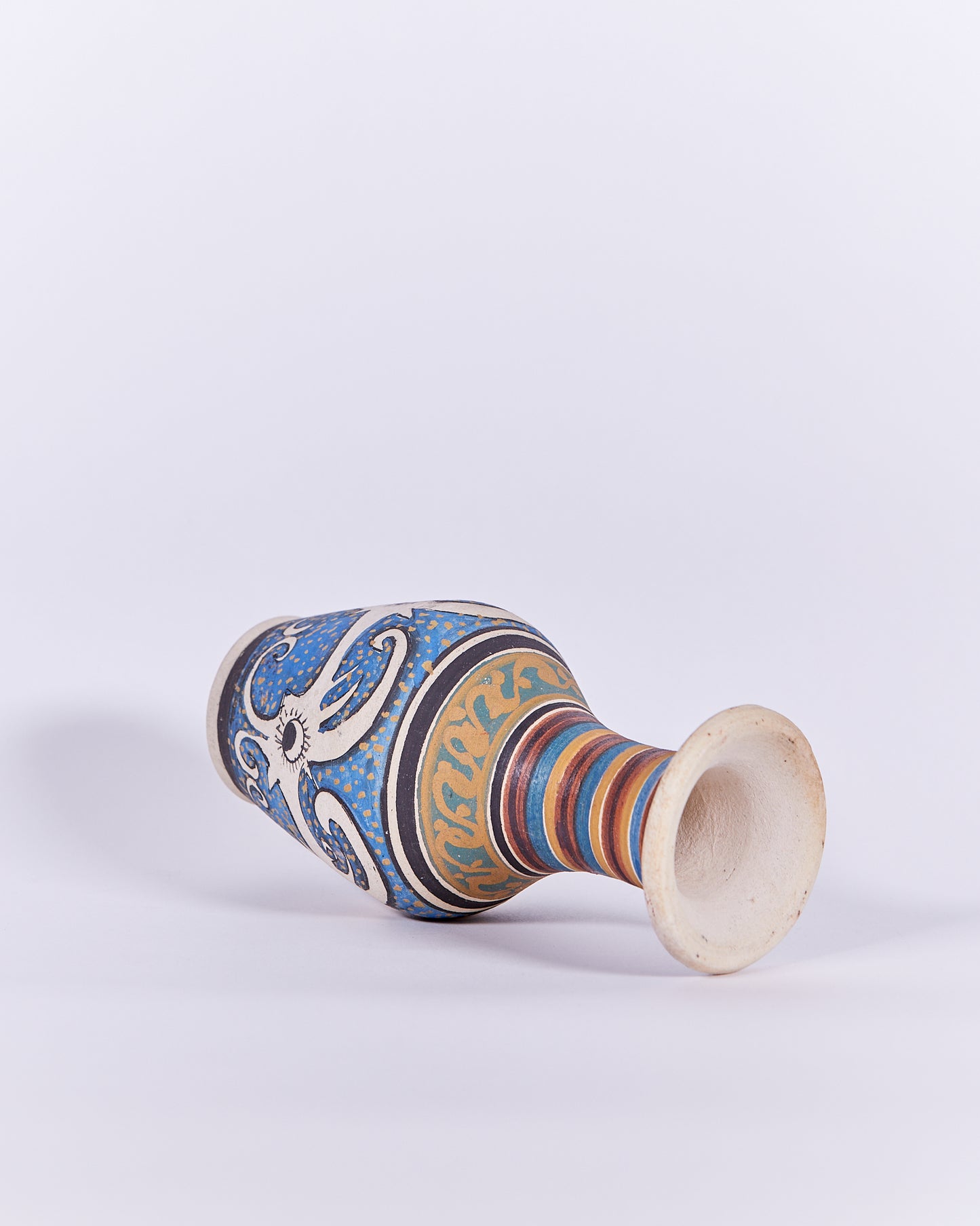 HAND PAINTED VESSEL