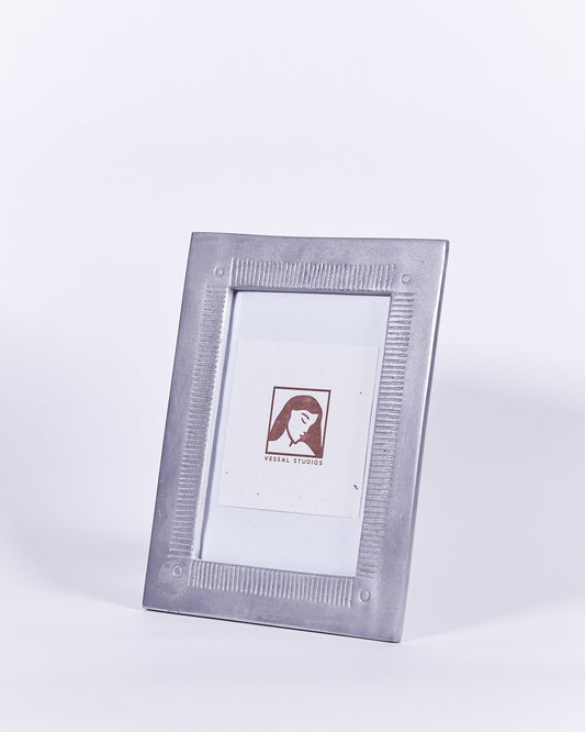 PEWTER PHOTO FRAME