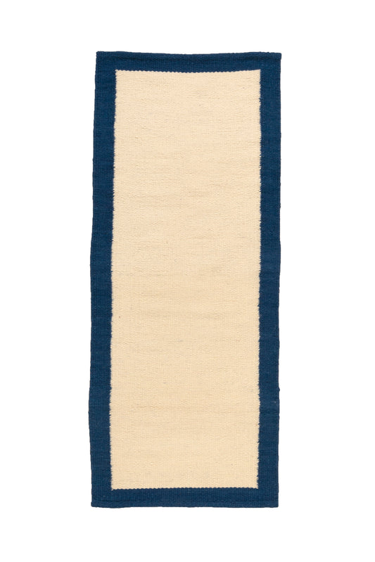 PAMPA & VESSAL STUDIOS RUG IN SEA BLUE - SMALL