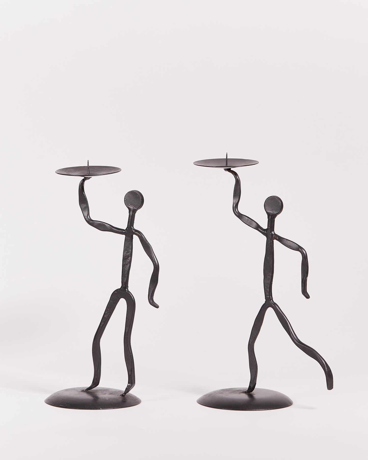 DANCING PEOPLE CANDLE HOLDERS