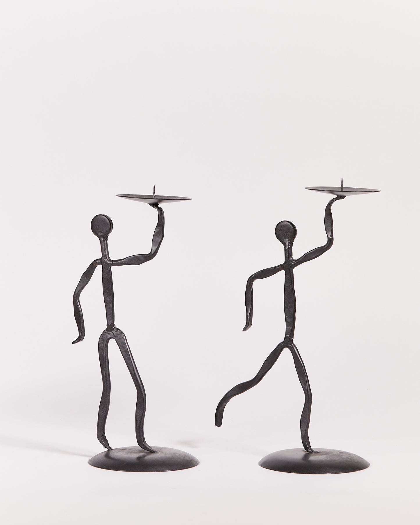 DANCING PEOPLE CANDLE HOLDERS