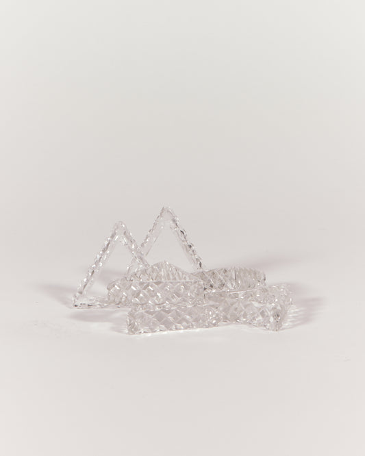 CRYSTAL NAPKIN RING SET