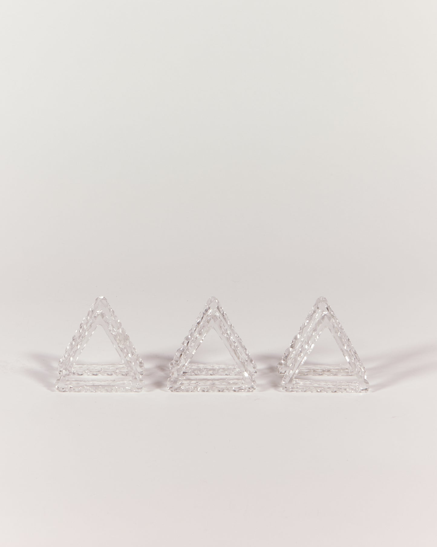 CRYSTAL NAPKIN RING SET