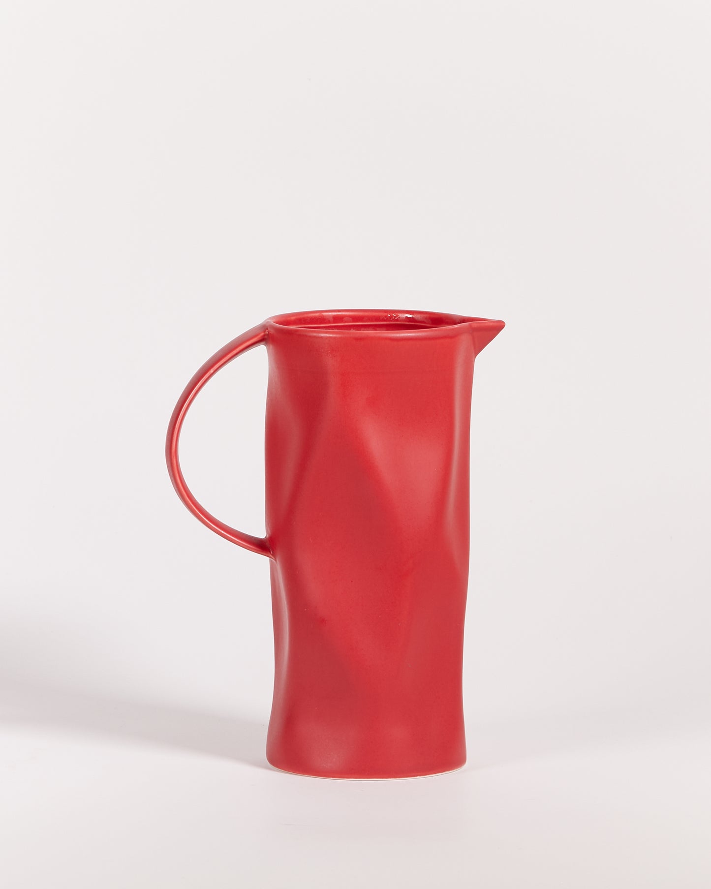 RED CERAMIC JUG