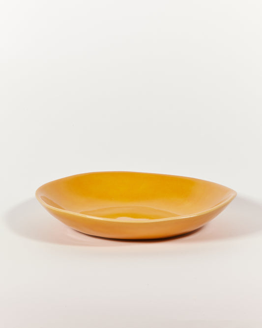 CERAMIC DISH IN MARIGOLD - MEDIUM