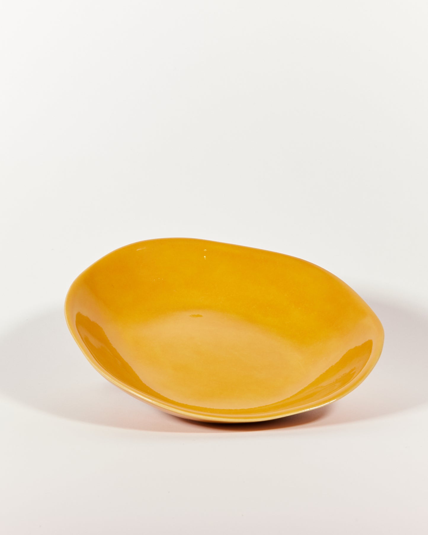 CERAMIC DISH IN MARIGOLD - MEDIUM