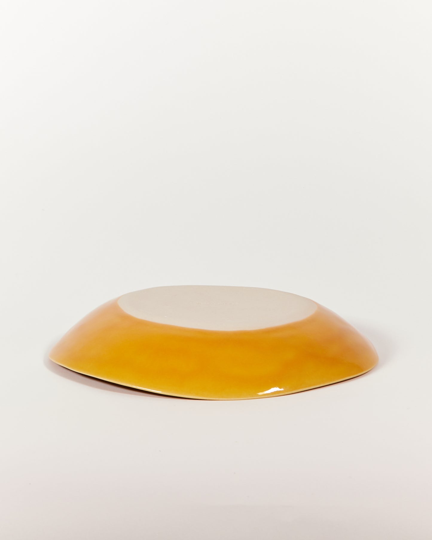 CERAMIC DISH IN MARIGOLD - MEDIUM