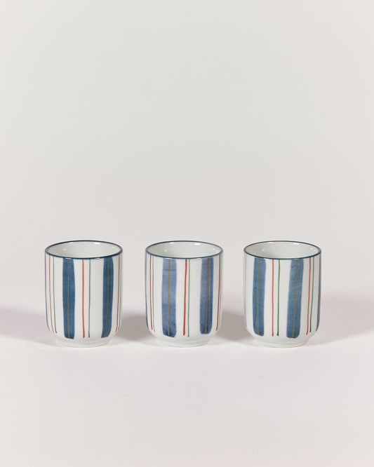 STRIPED TUMBLER SET