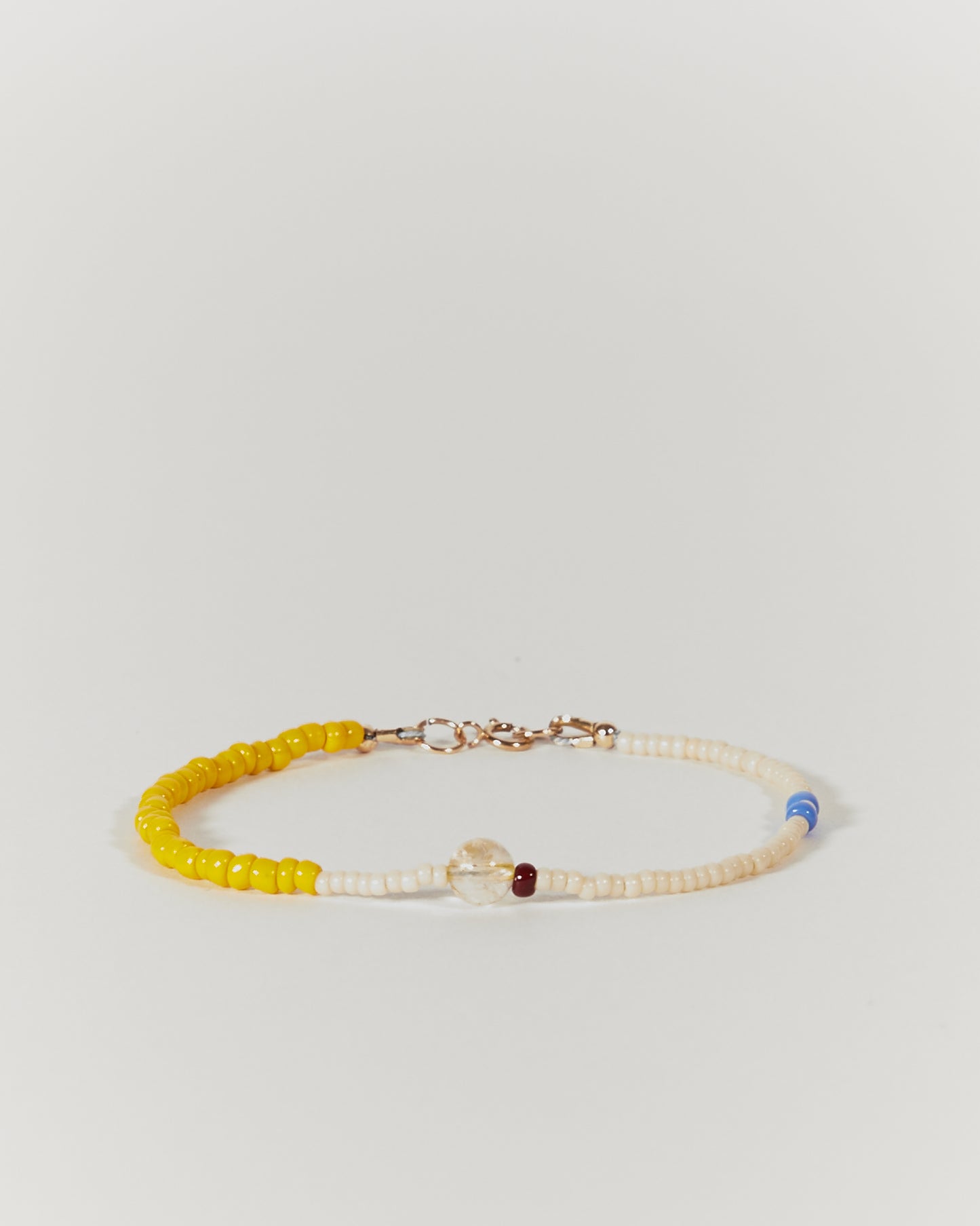 BEADED BRACELET IN YELLOW