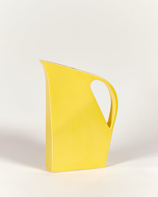 CERAMIC JUG IN YELLOW